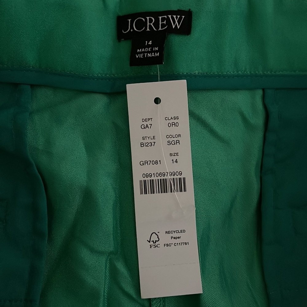 J.Crew Drapey cupro-blend trouser pants BI237 - Picture 7 of 11
